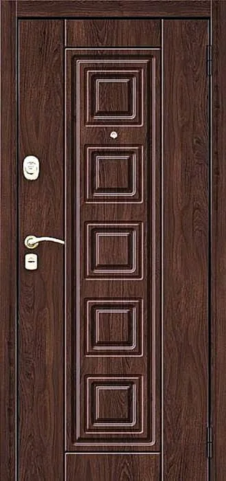 Входная дверь Delta-2 (МДФ Винорит / МДФ Шпон) - внешняя сторона